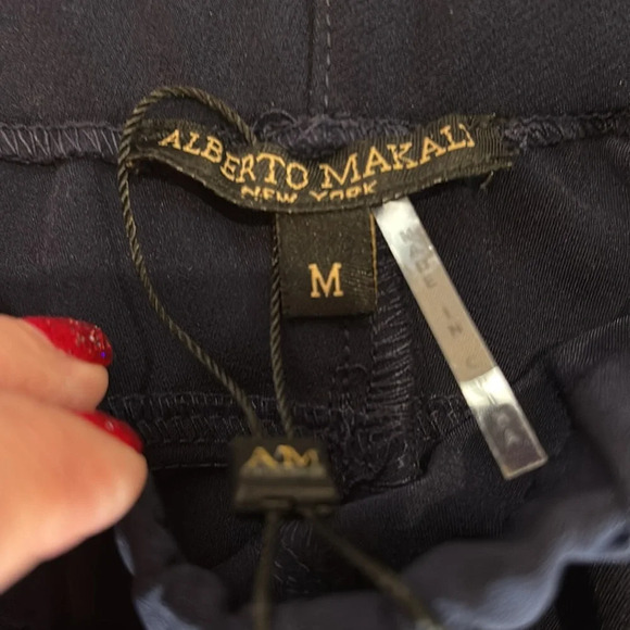 Alberto Makali Navy Legging Pants Sz M NWT - Picture 4 of 9